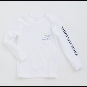 white Vineyard Vines Longsleeve